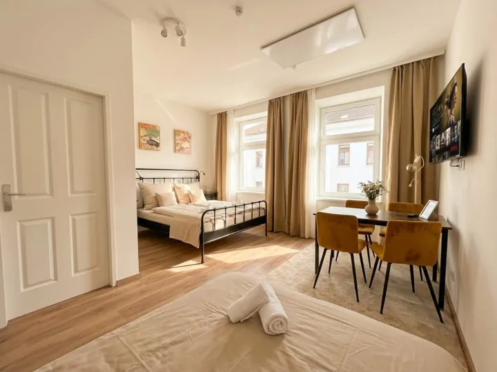 Schlafzimmer – Helles Apartment, neu saniert