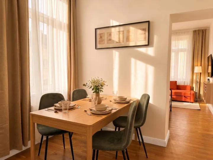 Essbereich – Drei-Zimmer-Apartment
