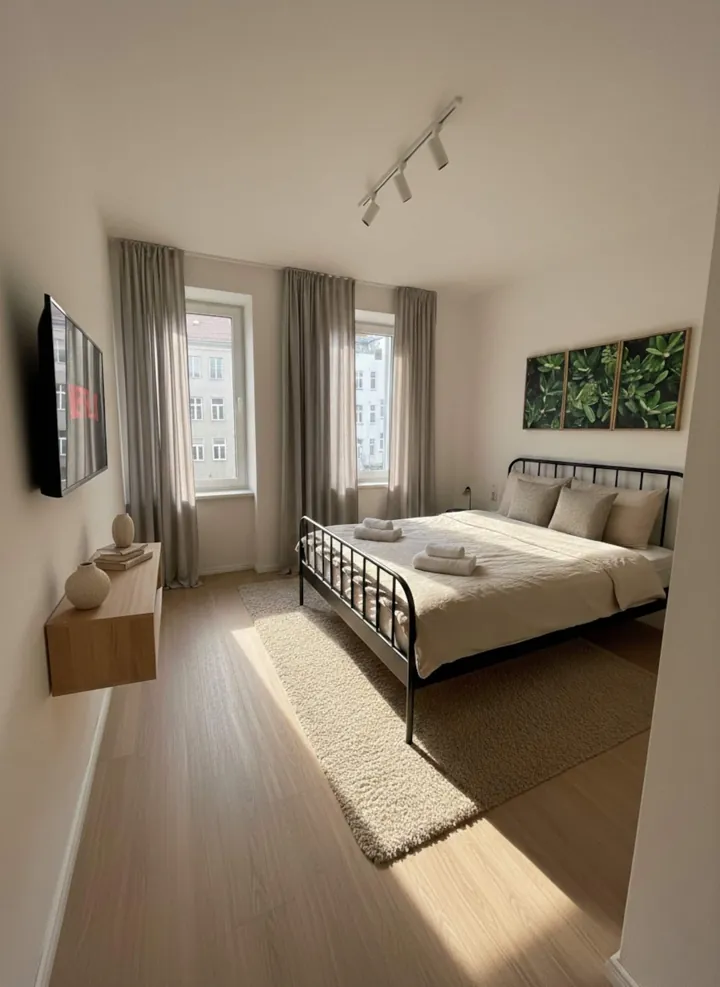Großzügiges Zwei-Zimmer-Apartment