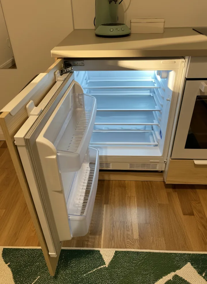 Voll ausgestattete Küche – Apartment mit zwei Schlafzimmern