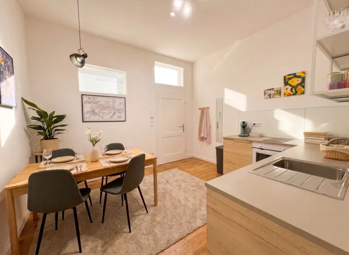 Essbereich – Apartment mit zwei Schlafzimmern