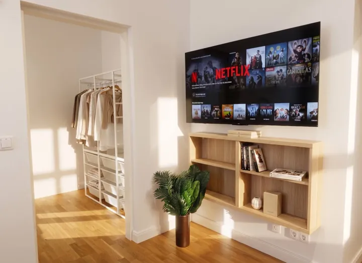 Schlafzimmer 1 – Apartment mit zwei Schlafzimmern
